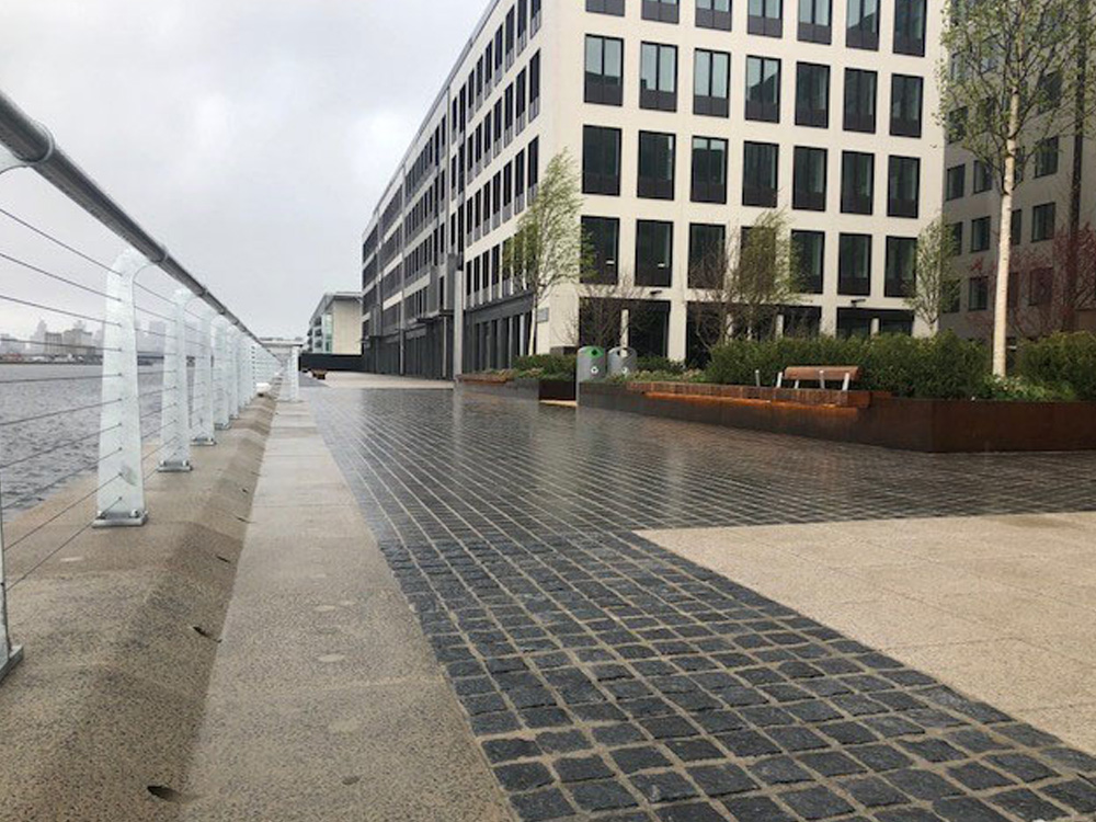 Premier Paving Contracts Ltd. - Royal Albert Dock Apartment Blocks